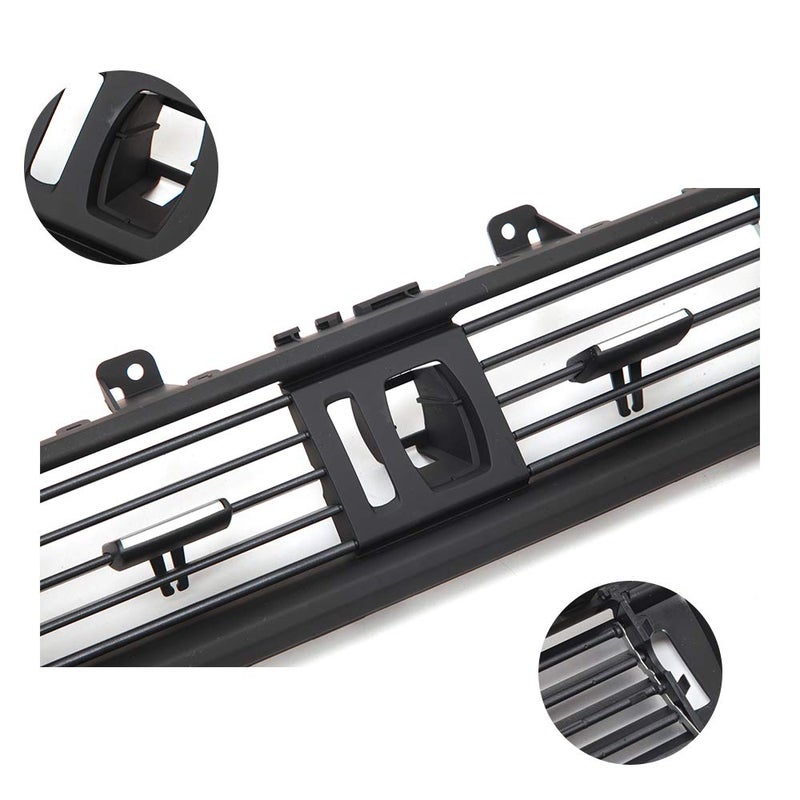 FEXON Front Air Grille AC Vent Replacement for BMW 5 Series Interior Central Dashboard Console Center Ventilation 520 523 525 528 530 535 550 F10 F18 2010-2016 - Image 5
